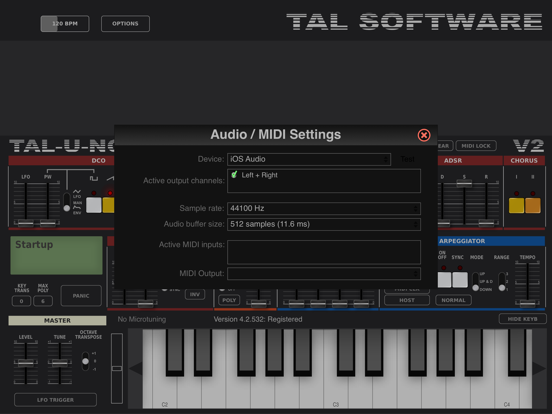 TAL-U-NO-LX versión IOS